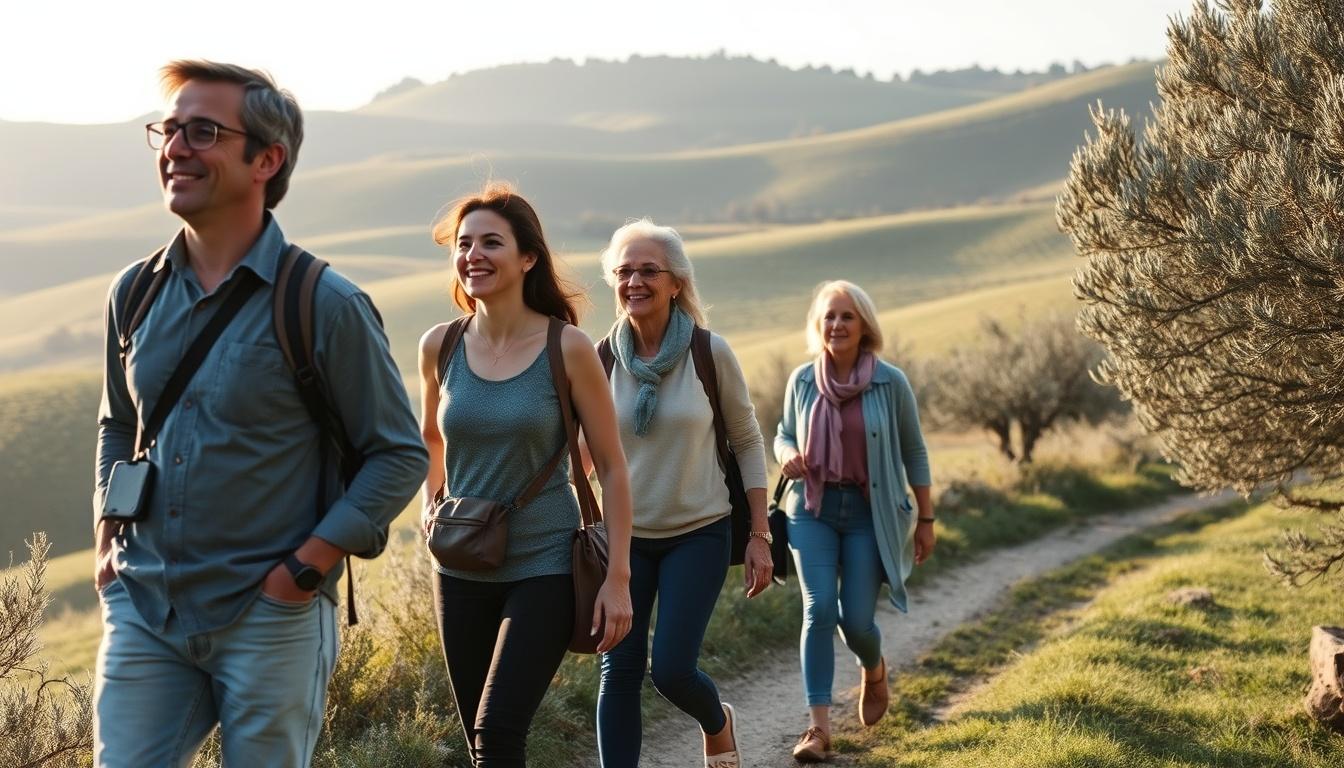 Explore the area on foot